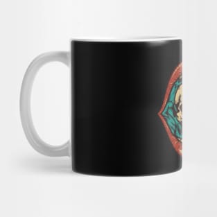 Skull in Mouth Mug